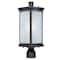 Maxim Lighting Terrace LED E26 1-Light 8" Wide Bronze Outdoor Pole/Post Mount 65750FSBZ - alternate 1